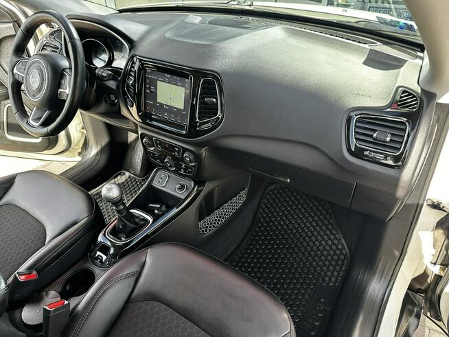 Jeep Compass SalonPL! Półskóra Grzane fotele Asystent Kamera KeyLess Navi GWARANCJA