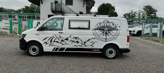 Volkswagen Transporter Long, 4x4 motion, zabudowa kamper-wyprawowy.