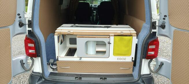 Volkswagen Transporter Long, 4x4 motion, zabudowa kamper-wyprawowy.