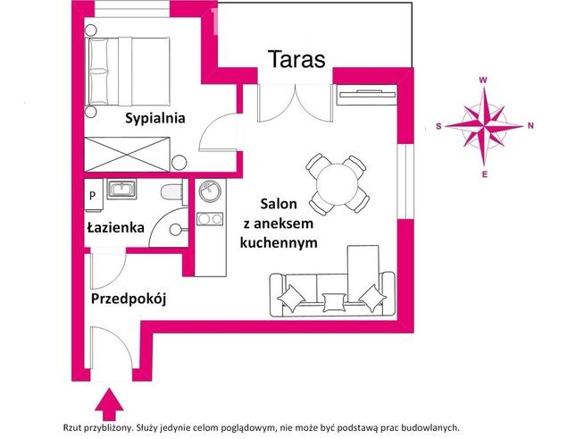 2 Pokoje ul. E. Orzeszkowej blisko plaży.