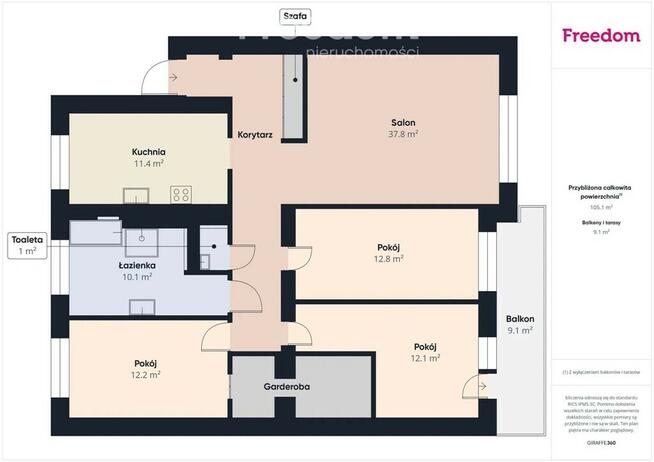 Rozkładowe 104 m² – dla rodziny lub inwestora