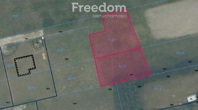 Działka pod dom wolnostojący-1080m2. ul. Kwiatowa