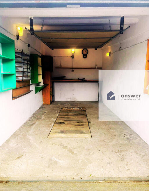 GARAŻ WŁASNOŚCIOWY Z KANAŁEM - LUBIN, UL. ZIELONA