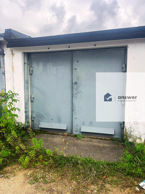 GARAŻ WŁASNOŚCIOWY Z KANAŁEM - LUBIN, UL. ZIELONA