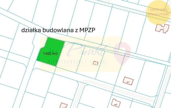 Atrakcyjna działka budowlana w Niedźwiedziu