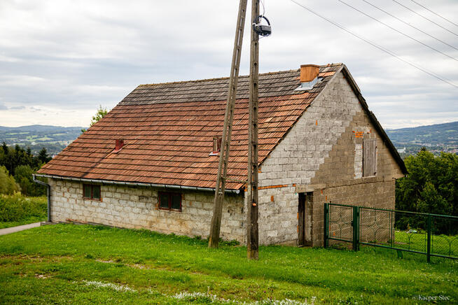 Dom z widokiem na działce 20arów - Roztoka 505000!