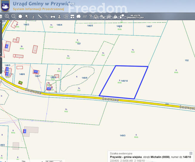 Działka z WZ pod siedlisko z kawałkiem lasu !