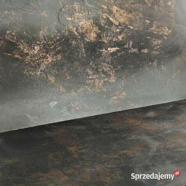 Fornir Kamienny Łupek Black Gold tapeta 2MM 305x122x0,2 cm