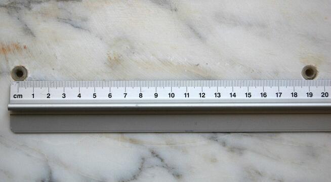 Blat marmurowy okrągły do stolika kawowego 60 cm vintage