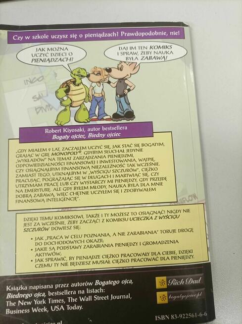 Ucieczka z wyścigu szczurów - Kiyosaki Robert Lechter Sharon