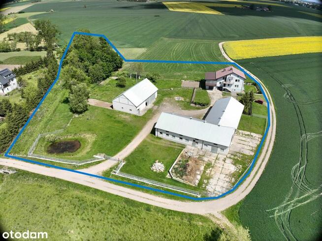 Duża działka | Sprzedaż | Dom | Budynki |rz. Sona