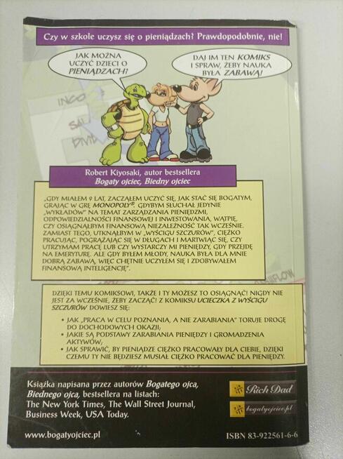 Ucieczka z wyścigu szczurów - Kiyosaki Robert Lechter Sharon