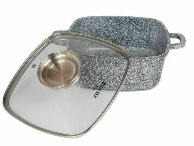 Zestaw garnków Zilner garnki aluminiowe 8 el. ZL-8534