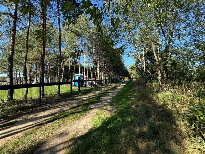 Działka z możliwością zabudowy blisko j. Białe