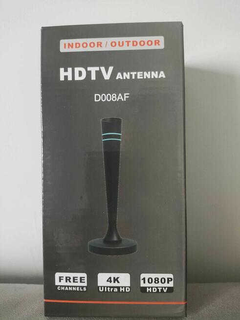 Cyfrowa antena telewizyjna wewnętrzna zewnętrzna Telewizora