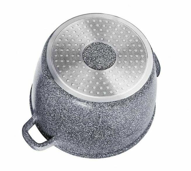 Zestaw 2 garnków marmurowych 10L + 6.2L ZILNER Grey ZL-7066