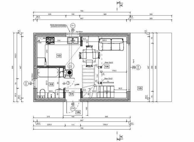 Dom drewniany modułowy do 70 m2 Nebraska V projekt + budowa