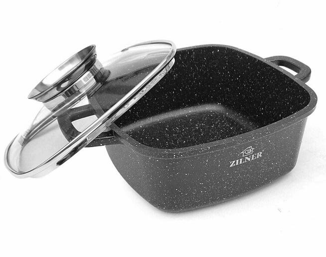 Zestaw 3 brytfann garnków 2,5 / 4,5 / 6.5L ZILNER ZL-7019