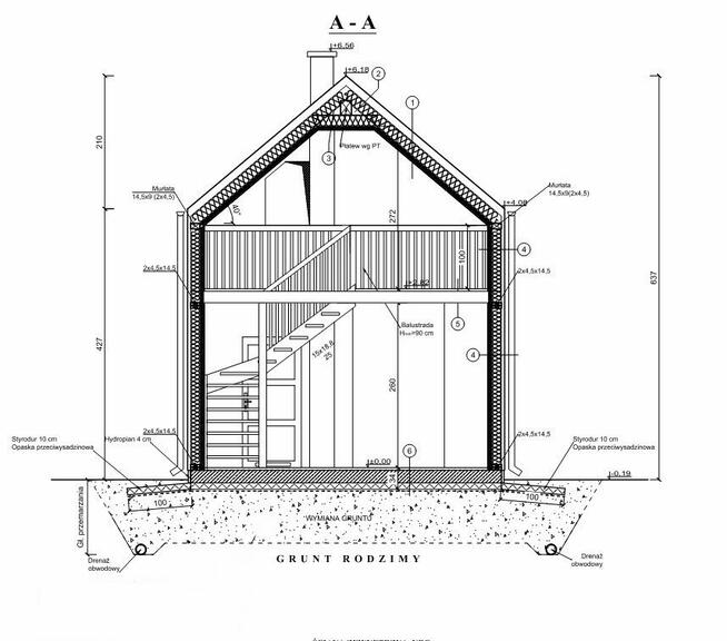 Dom drewniany modułowy do 70 m2 Nebraska V projekt + budowa