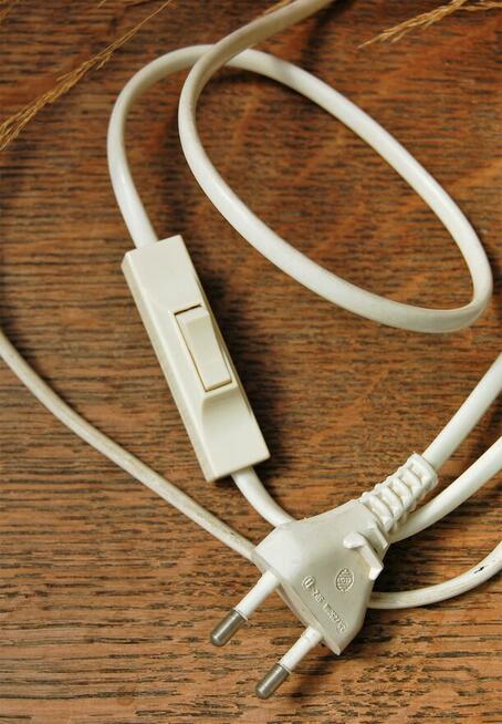 Lampa z butelki Whisky Club 99, stojąca, vintage