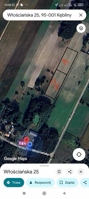 Sprzedam działkę z WZ