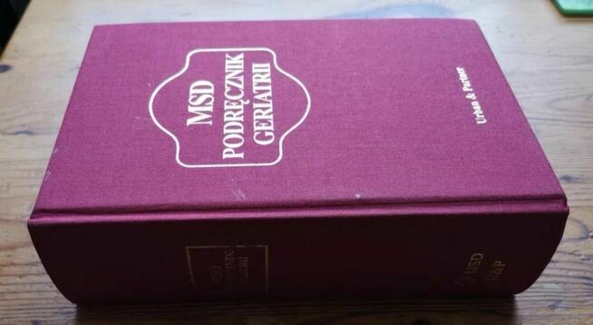 MSD Podręcznik geriatrii.