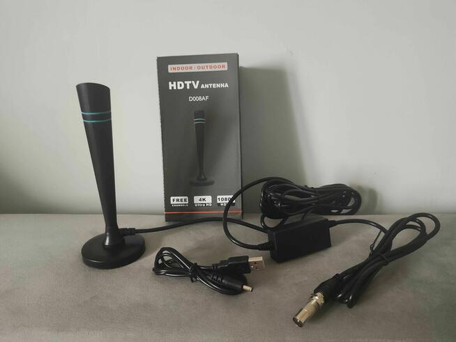 Cyfrowa antena telewizyjna wewnętrzna zewnętrzna Telewizora