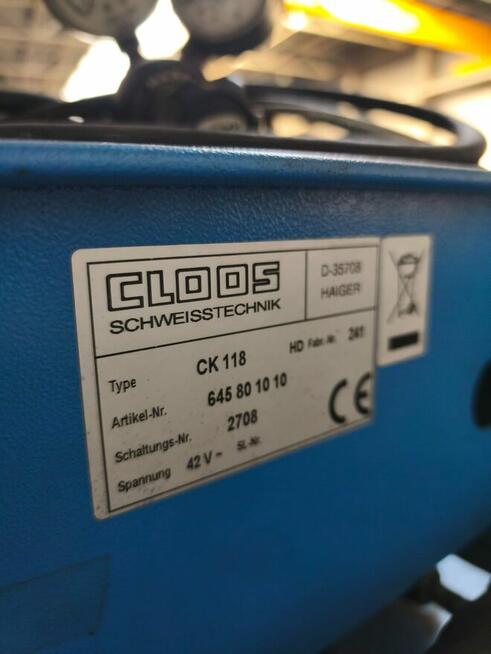 SPARAWKA CLOOS GLC 603 QUINTO