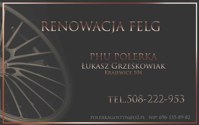 Renowacja felg spawanie, CNC, polerowanie, malowanie
