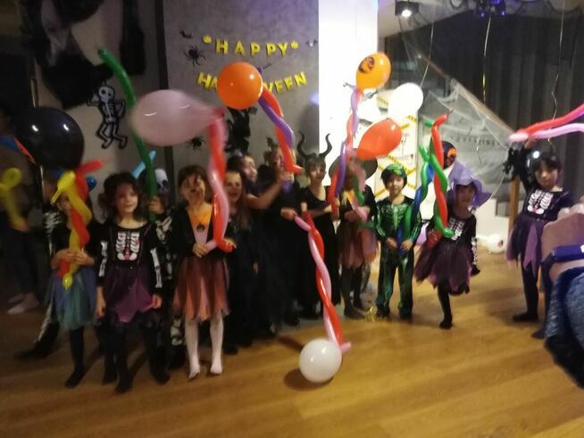 halloween facepainting, bal impreza halloween animacje