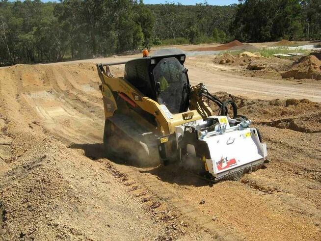 Stabilizator gruntu Simex PL 100.25 dla ładowarek skid-steer
