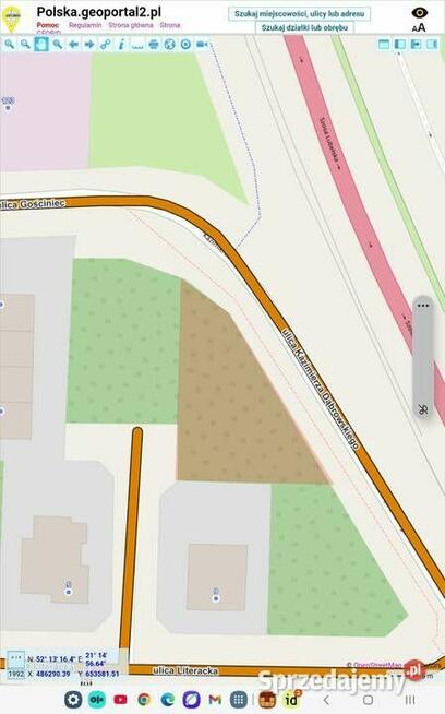 Działka Stara Miłosna 580 m2 warunki pod bliźniak