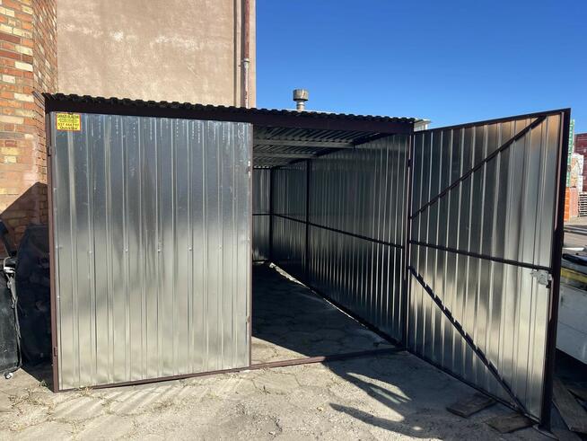 GARAŻ BLASZANY BLASZAK GARAŻE 3x5 3x6 4x5 4x6 SZYBKA DOSTAWA