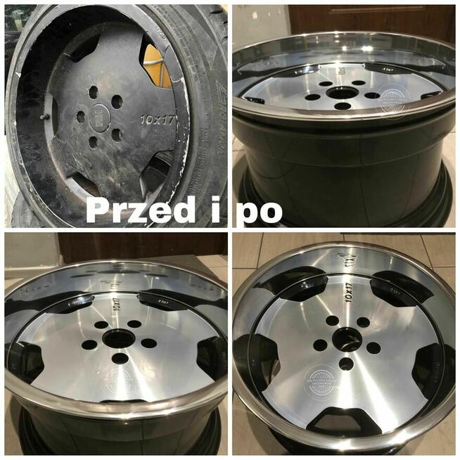 Renowacja felg spawanie, CNC, polerowanie, malowanie