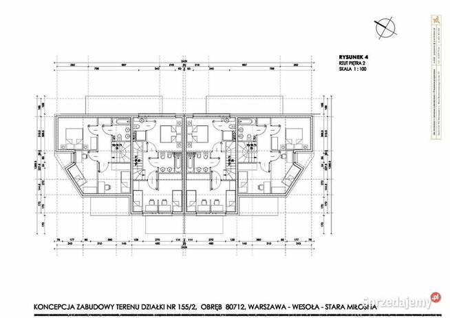 Działka Stara Miłosna 580 m2 warunki pod bliźniak