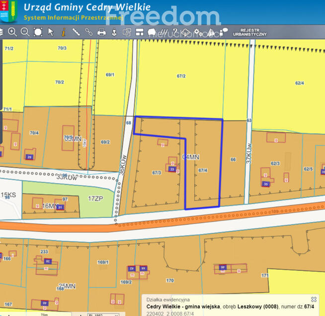 Działka budowlana blisko rzeki – możliwy podział