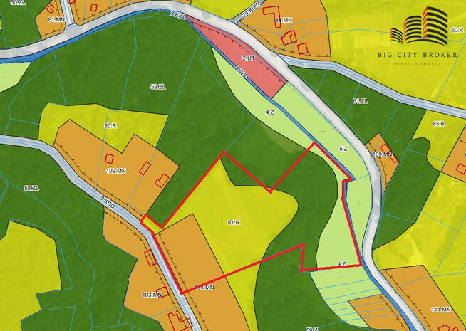 Działka budowlana Kazimierz Dolny Doły,