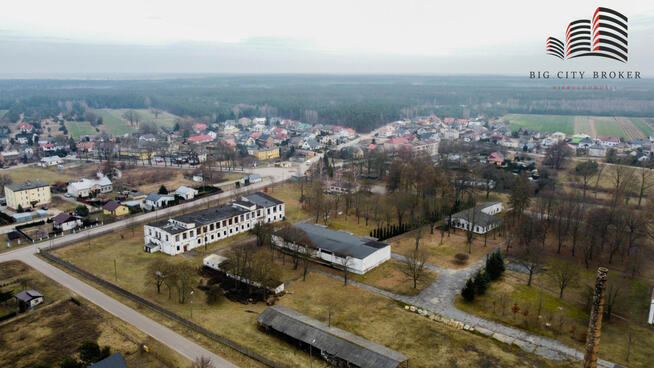 Działka przemysłowa Huta-Dąbrowa gm. Krzywda,