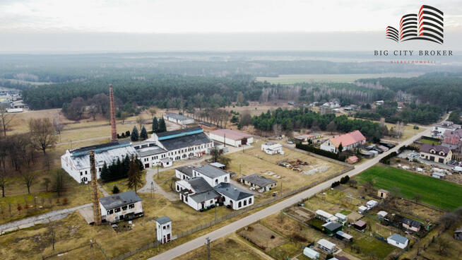 Działka przemysłowa Huta-Dąbrowa gm. Krzywda,