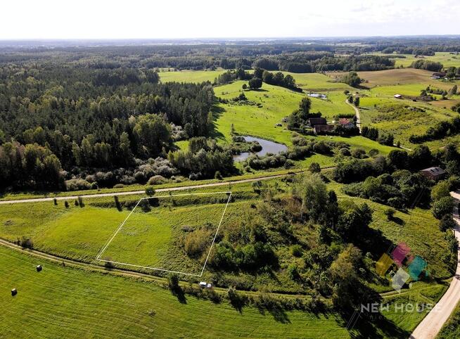 Działka z widokiem na las