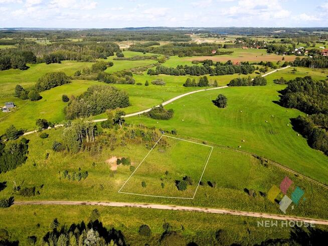 Działka z widokiem na las