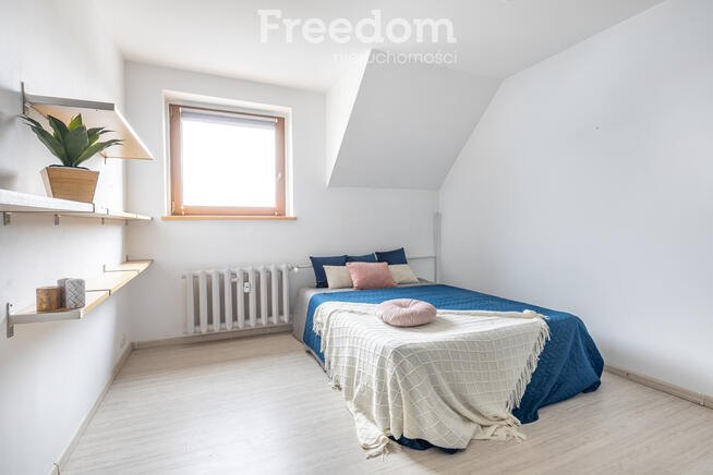 Klimatyczne mieszkanie w zabudowie szeregowej