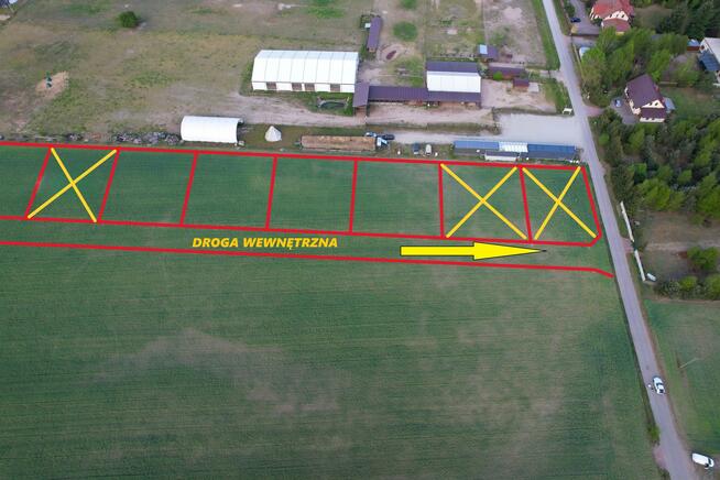 Działka budowlana Klotyldzin gm. Margonin