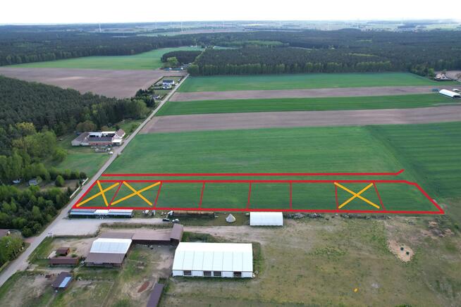 Działka budowlana Klotyldzin gm. Margonin