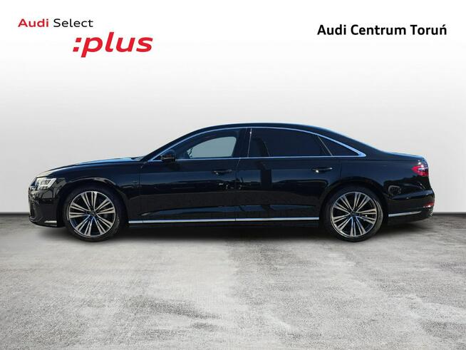 Audi A8 Matrix_Dociągi_Wentylacja_Masaże_Webasto_HeadUp_B&O_Lodówka_Kamera360