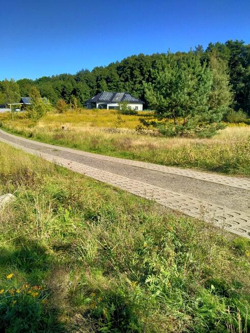 Działka budowlana 2001m2,Pilchowo,plan,media,las.