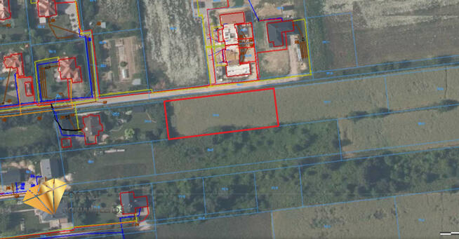 Działka budowlana Marysin gm. Jastków, Chmielna