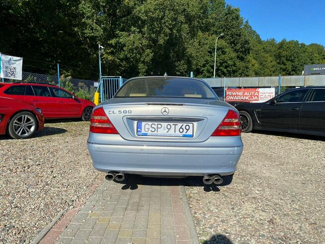 Mercedes CL 500 5.0 v8 gaz unikat piękny kolor bez wkładu wydech