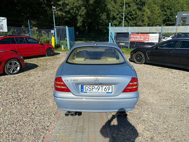 Mercedes CL 500 5.0 v8 gaz unikat piękny kolor bez wkładu wydech
