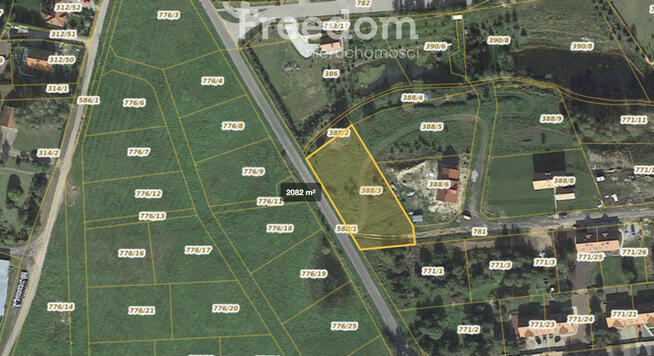 Niezwykła działka wśród zabudowy Stawiguda